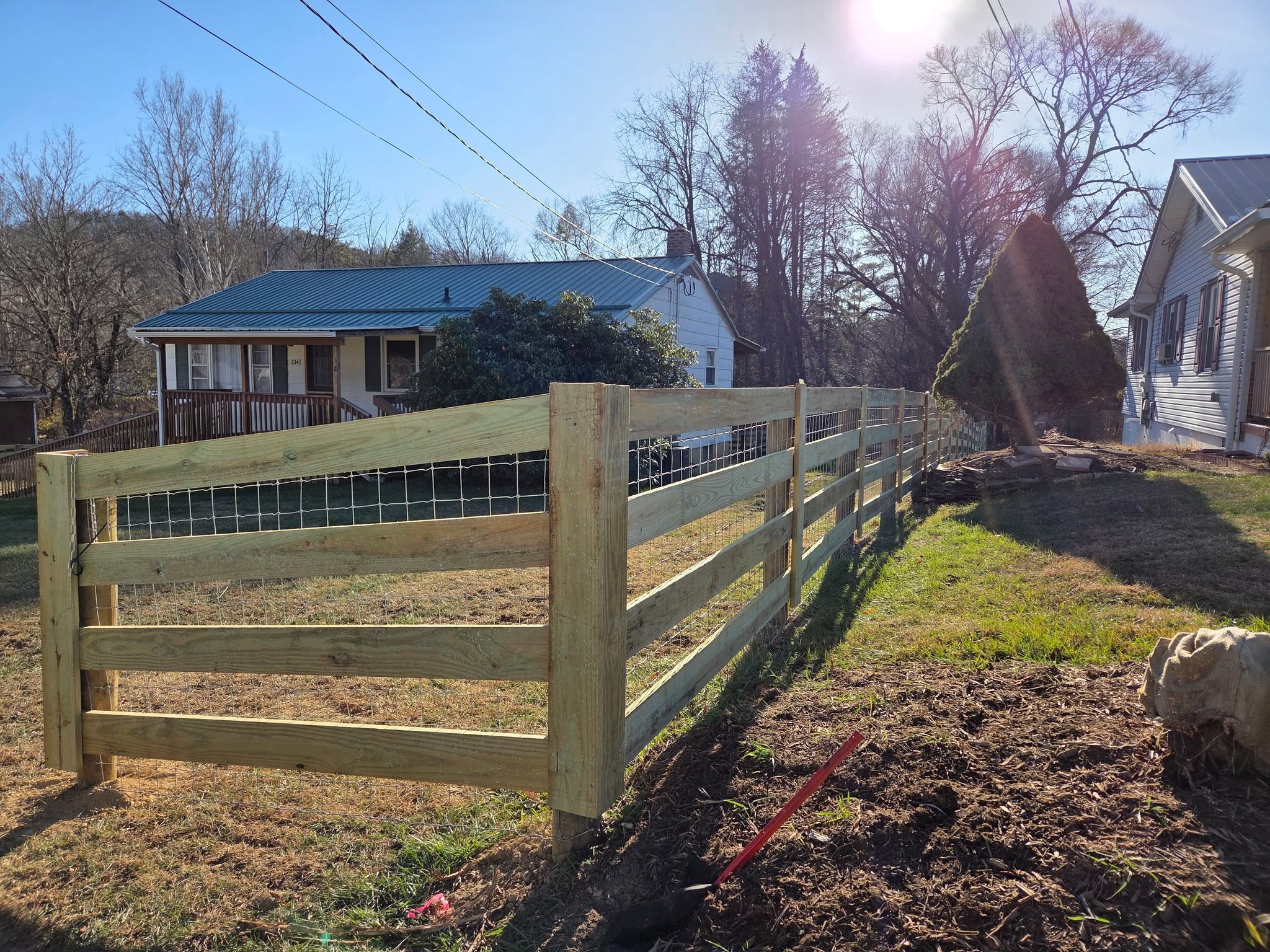 Dog and yard fencing