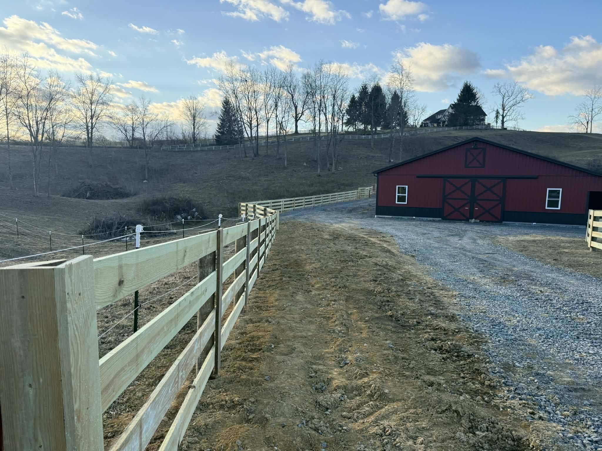 Farm fencing