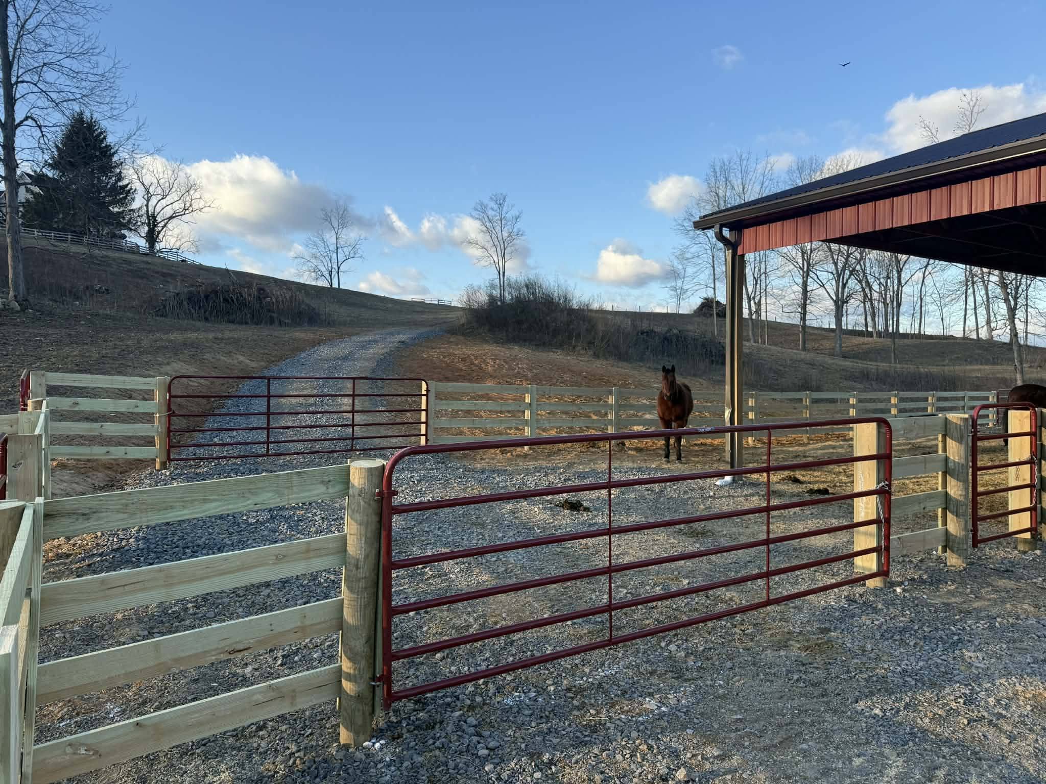 Farm property fencing